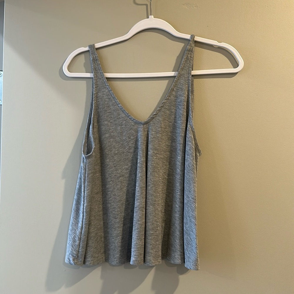 Ribbed Free People Spaghetti Strap Top